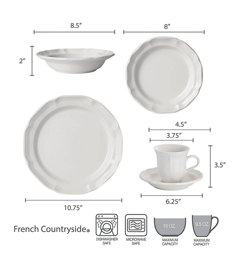 Mikasa French Countryside 40-Piece Dinnerware Set