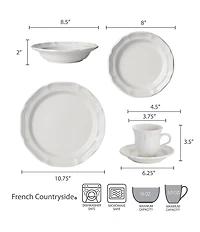 Mikasa French Countryside 40-Piece Dinnerware Set