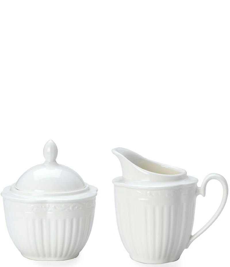 Mikasa Italian Countryside Creamer/Sugar Bowl Set