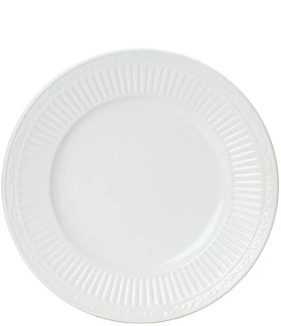 Mikasa Italian Countryside Ridged Floral Stoneware Round Platter