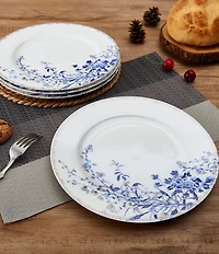 Mikasa Kaia Platinum Dinner Plates, Set of 4