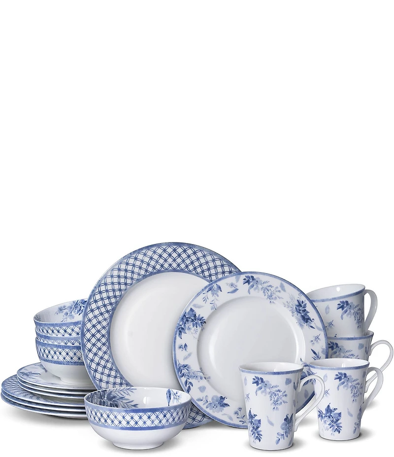 Mikasa Kiley 16-Piece Dinnerware Set, Service for 4