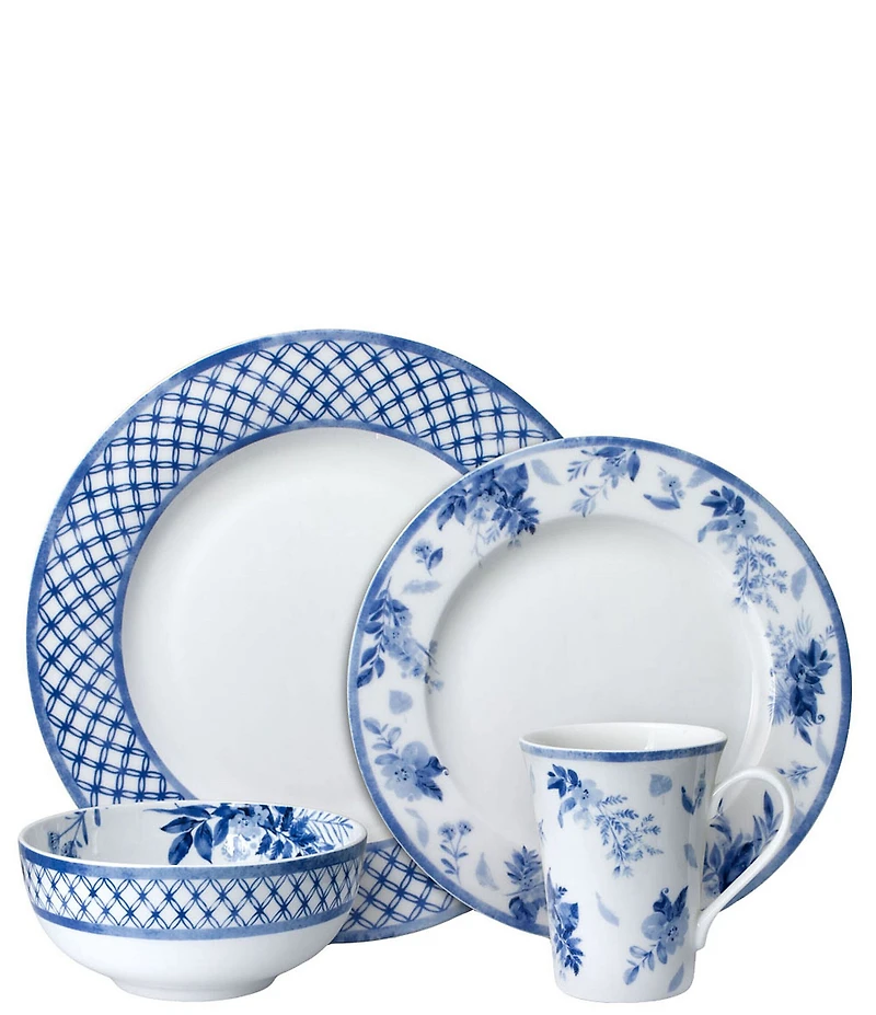 Mikasa Kiley 16-Piece Dinnerware Set, Service for 4
