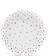 Mikasa Millie Gold Star Pattern Dinner Plates, Set Of 4