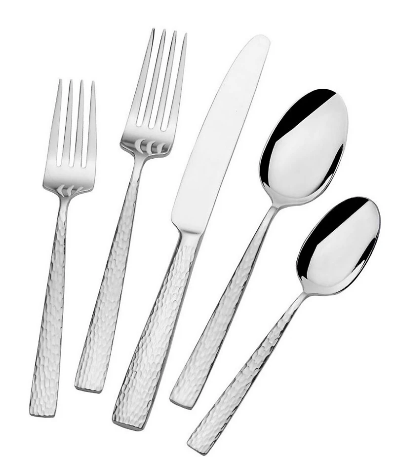 Mikasa Oliver Gleam 65-Piece Stainless Steel Flatware Set
