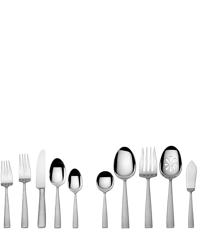 Mikasa Oliver Gleam 65-Piece Stainless Steel Flatware Set