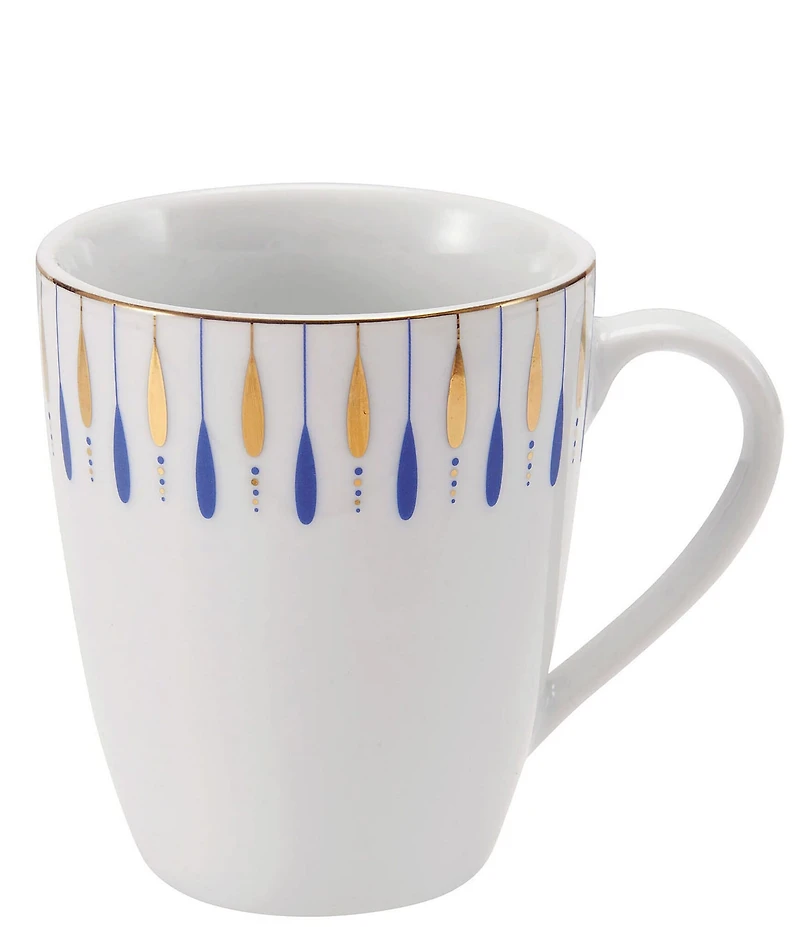 Mikasa Starburst Blue 32-Piece Dinnerware Set