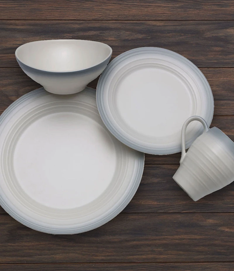 Mikasa Swirl 16-Piece Ombre Dinnerware Set