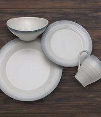 Mikasa Swirl 16-Piece Ombre Dinnerware Set
