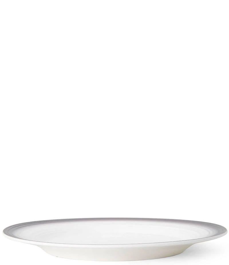 Mikasa Swirl Ombre Mocha Round Platter