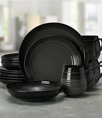 Mikasa Swirl Coupe 16-Piece Dinnerware Set