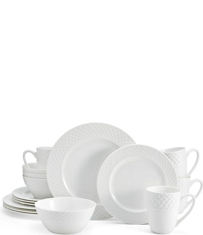 Mikasa Trellis 16-Piece Dinnerware Set