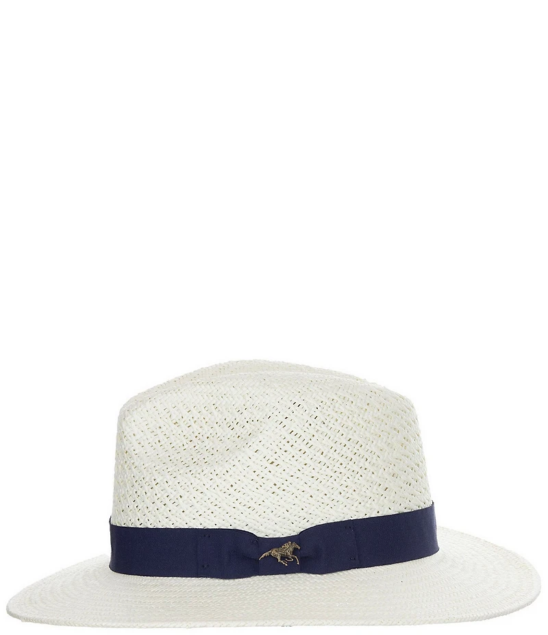 Biltmore by Dorfman Milano Straw Fedora Hat