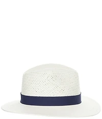 Biltmore by Dorfman Milano Straw Fedora Hat
