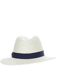 Biltmore by Dorfman Milano Straw Fedora Hat