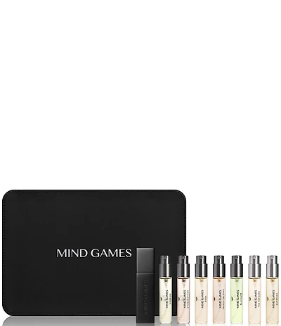 MIND GAMES 7-Piece Amber Olfactive Discovery Fragrance Set