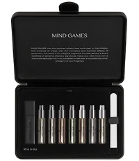 MIND GAMES 7-Piece Woody Olfactive Discovery Fragrance Set