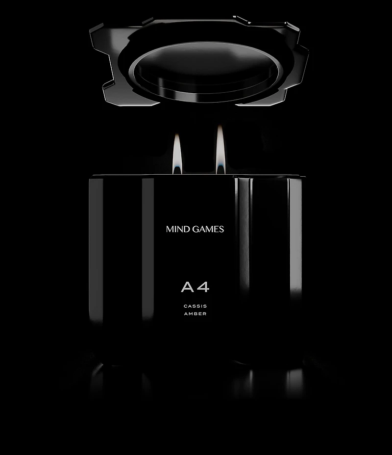 MIND GAMES A4 Cassis Amber 10-oz. Luxury Candle