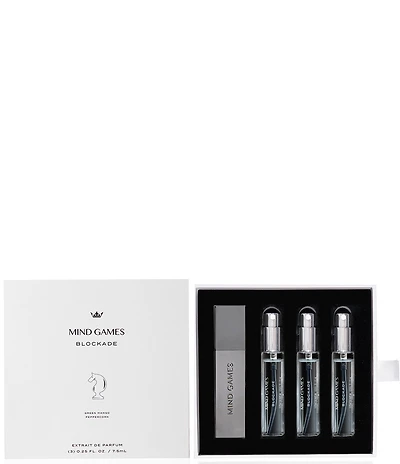 MIND GAMES Blockade Extrait de Parfum Travel Trio Gift Set