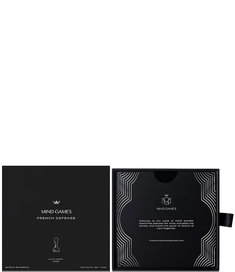 MIND GAMES French Defense Extrait de Parfum Travel Trio Gift Set
