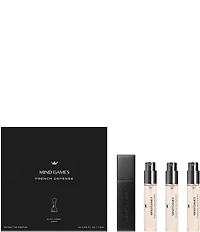 MIND GAMES French Defense Extrait de Parfum Travel Trio Gift Set