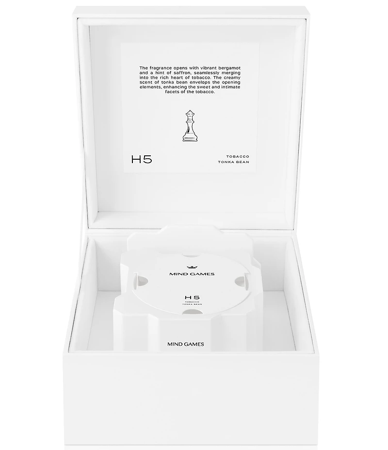 MIND GAMES H5 Tobacco Tonka Bean Luxury Candle, 10 oz.