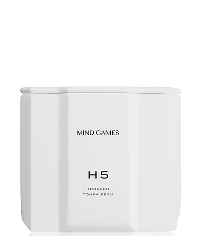 MIND GAMES H5 Tobacco Tonka Bean Luxury Candle, 10 oz.