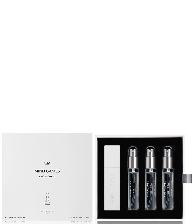MIND GAMES Lionara Extrait de Parfum Travel Trio Gift Set
