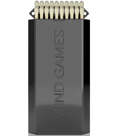 MIND GAMES Zamak Match Case with Matches