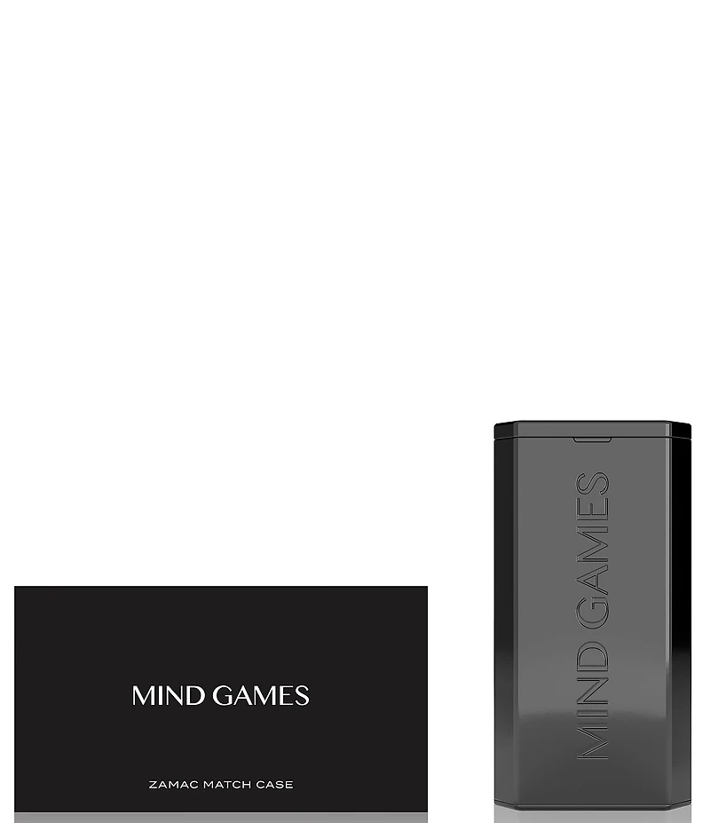 MIND GAMES Zamak Match Case with Matches
