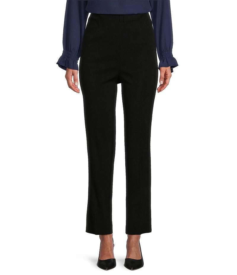 Ming Wang Knit Cropped Pull-On Tailored Fit Pant