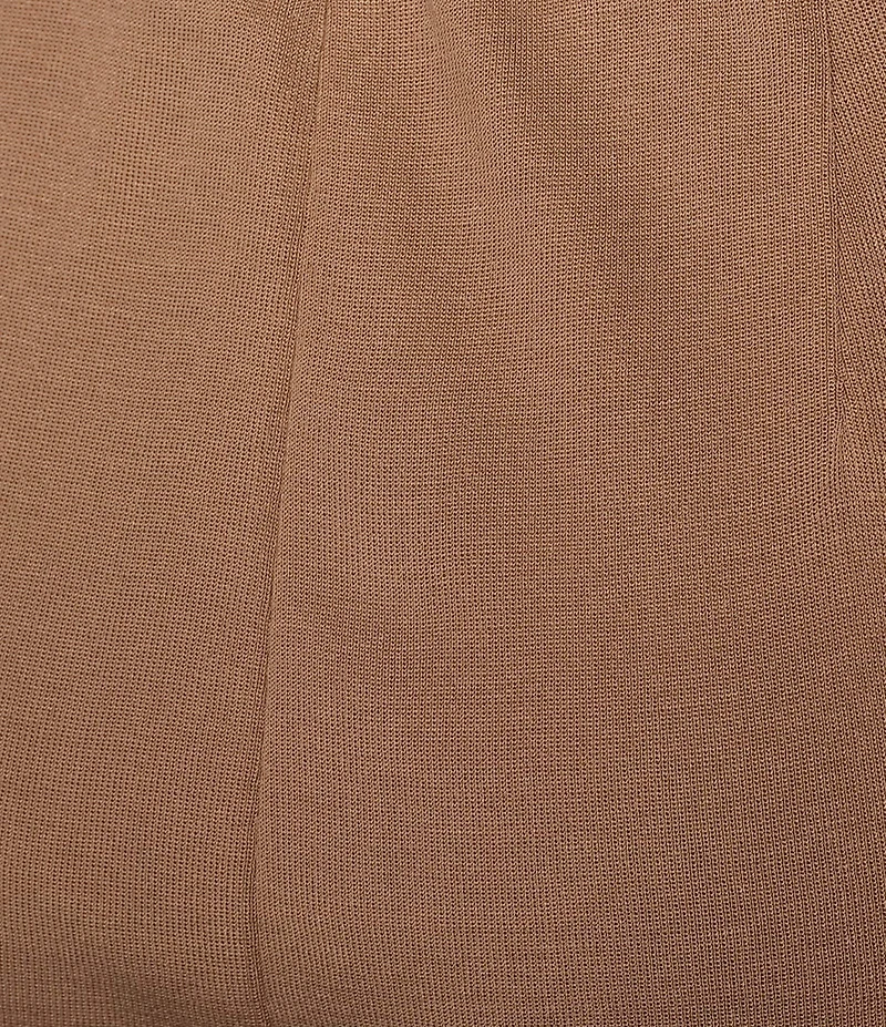Ming Wang Knit Pull-On Ankle Pants