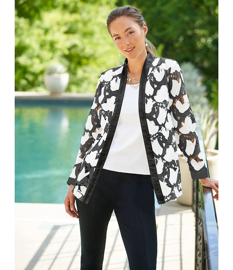 Ming Wang Knit Scoop Neck Sleeveless Tank