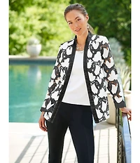 Ming Wang Knit Scoop Neck Sleeveless Tank