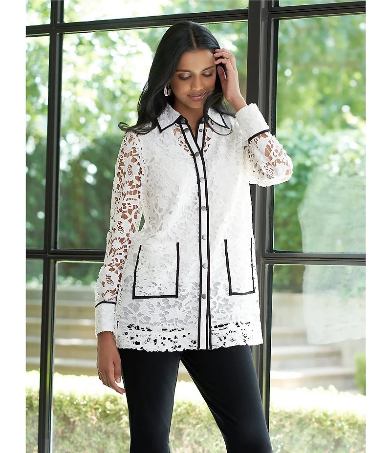 Ming Wang Knit Scoop Neck Sleeveless Tank