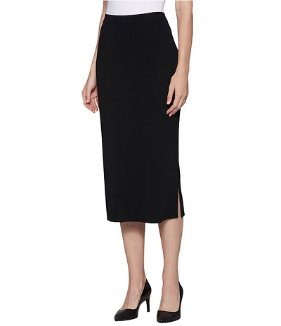 Ming Wang Midi Length Pencil Skirt