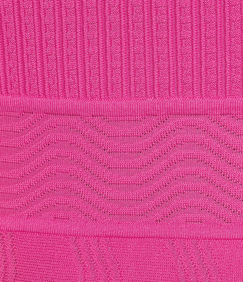 Ming Wang Plus Size Soft Knit V-Neck Short Sleeve Fit-and-Flare Midi Dress