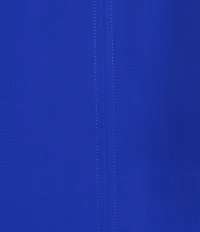 Ming Wang Woven Crepe V-Neck Cap Sleeve Top