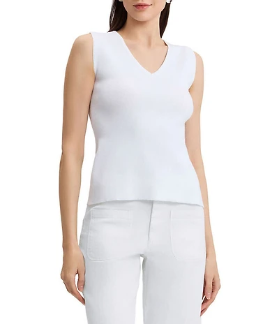 Ming Wang x Family Savvy Soft Knit V-Neck Sleeveless Tank