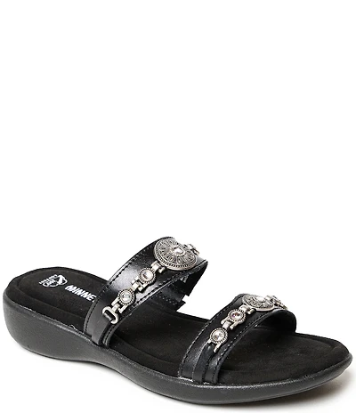 Minnetonka Brenn Leather Sandals