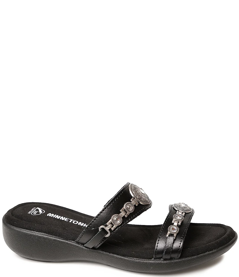 Minnetonka Brenn Leather Sandals
