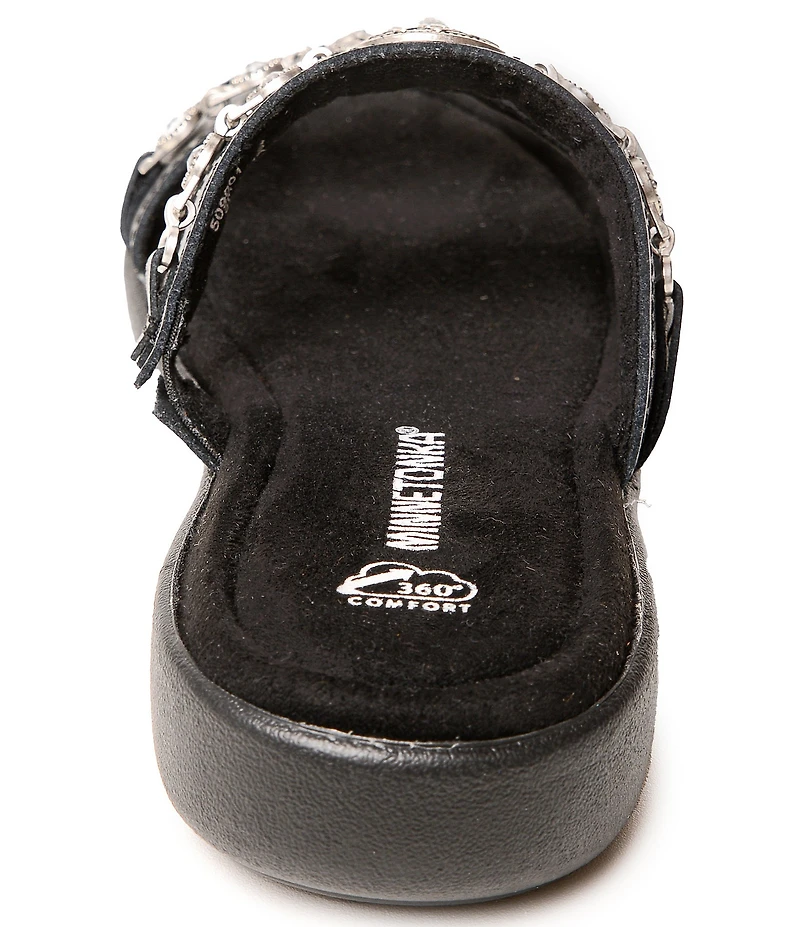 Minnetonka Brenn Leather Sandals