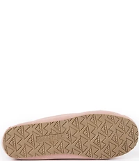 Minnetonka Cosi Slip On Suede Faux Fur Slippers