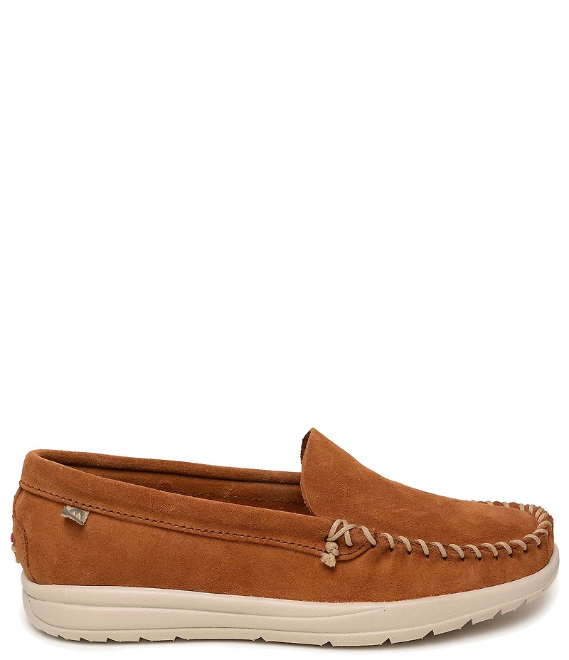 Minnetonka Discover Classic Suede Loafer Mocs