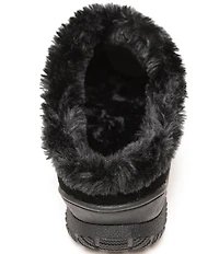 Minnetonka Emerson Suede Water Resistant Pile Lined Mules