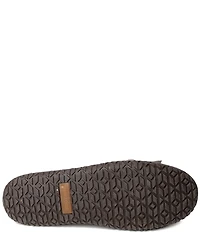 Minnetonka Kilty Tread Suede Bow Detail Moccasins