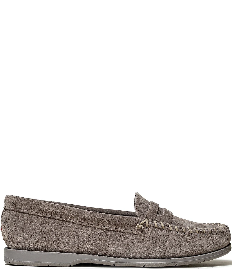 Minnetonka Mellony Penny Suede Loafers