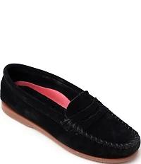 Minnetonka Mellony Penny Suede Loafers
