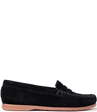 Minnetonka Mellony Penny Suede Loafers