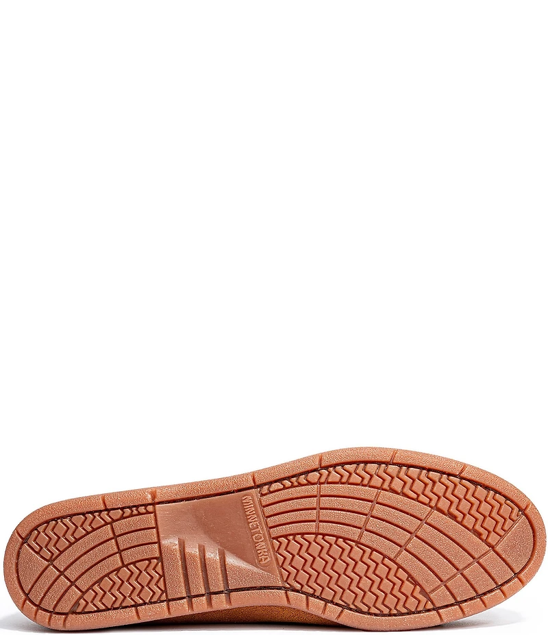 Minnetonka Mellony Penny Suede Loafers